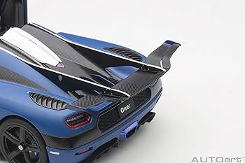 Amazon | AUTOart 1/18 ケーニグセグ One:1 マット・ブルー/カーボン